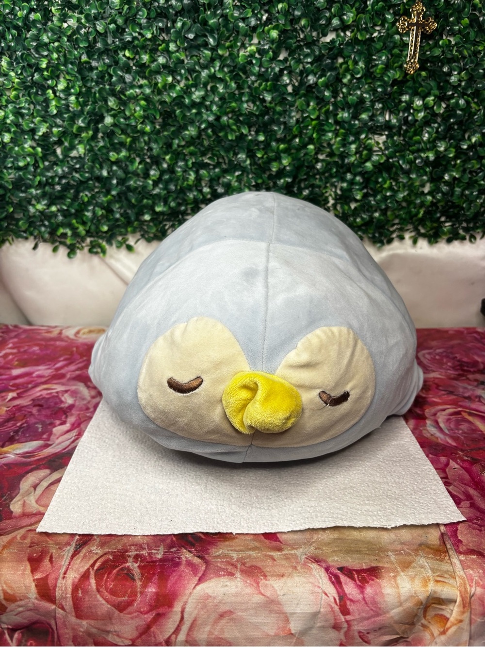 Large penguin plushie